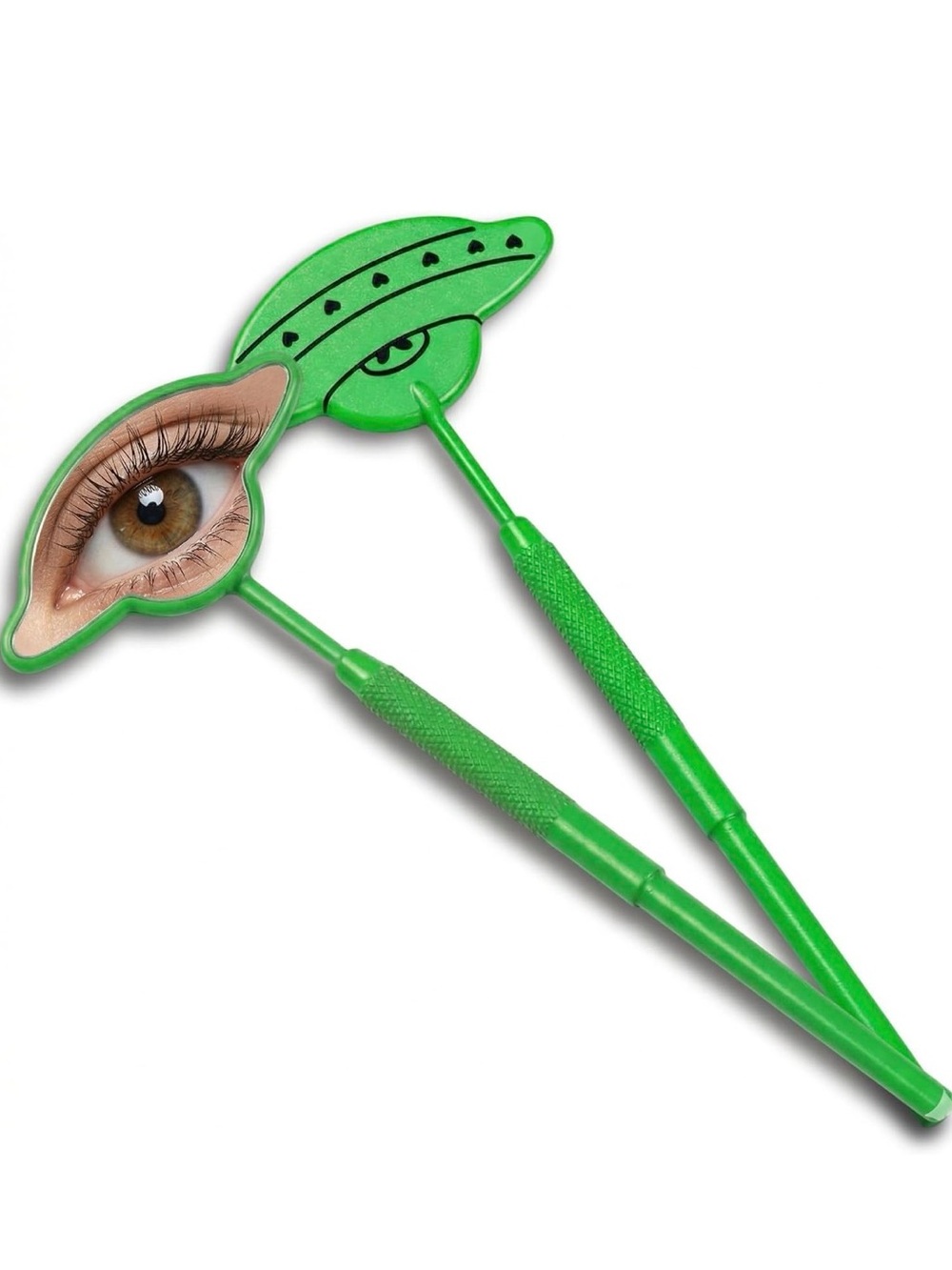 LashBomb Lash Mirror for Eyelash Extensions -Crystal Clear View -Easy-Grip